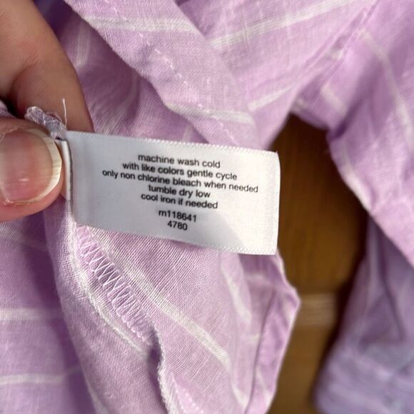 NWT Lane Bryant Relaxed Button Down Top 22/24 - Picture 8 of 8